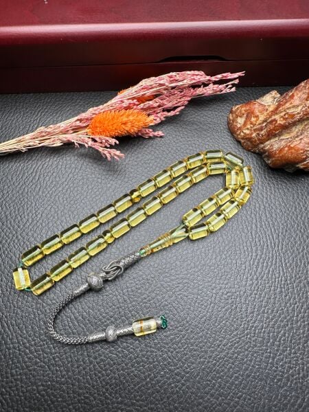 Rus Kaya Damla Kehribar Tesbih