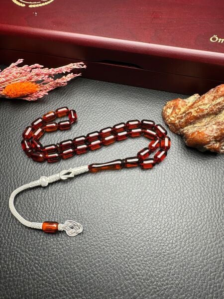 Rus Kaya Damla Kehribar Tesbih