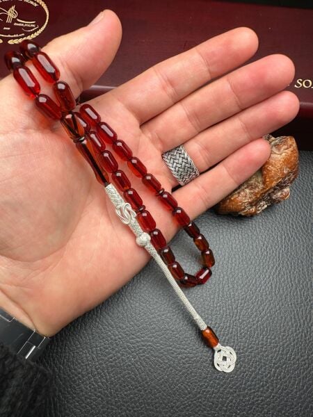 Rus Kaya Damla Kehribar Tesbih