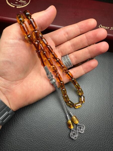 Rus Kaya Damla Kehribar Tesbih