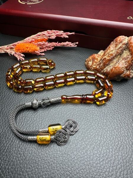 Rus Kaya Damla Kehribar Tesbih