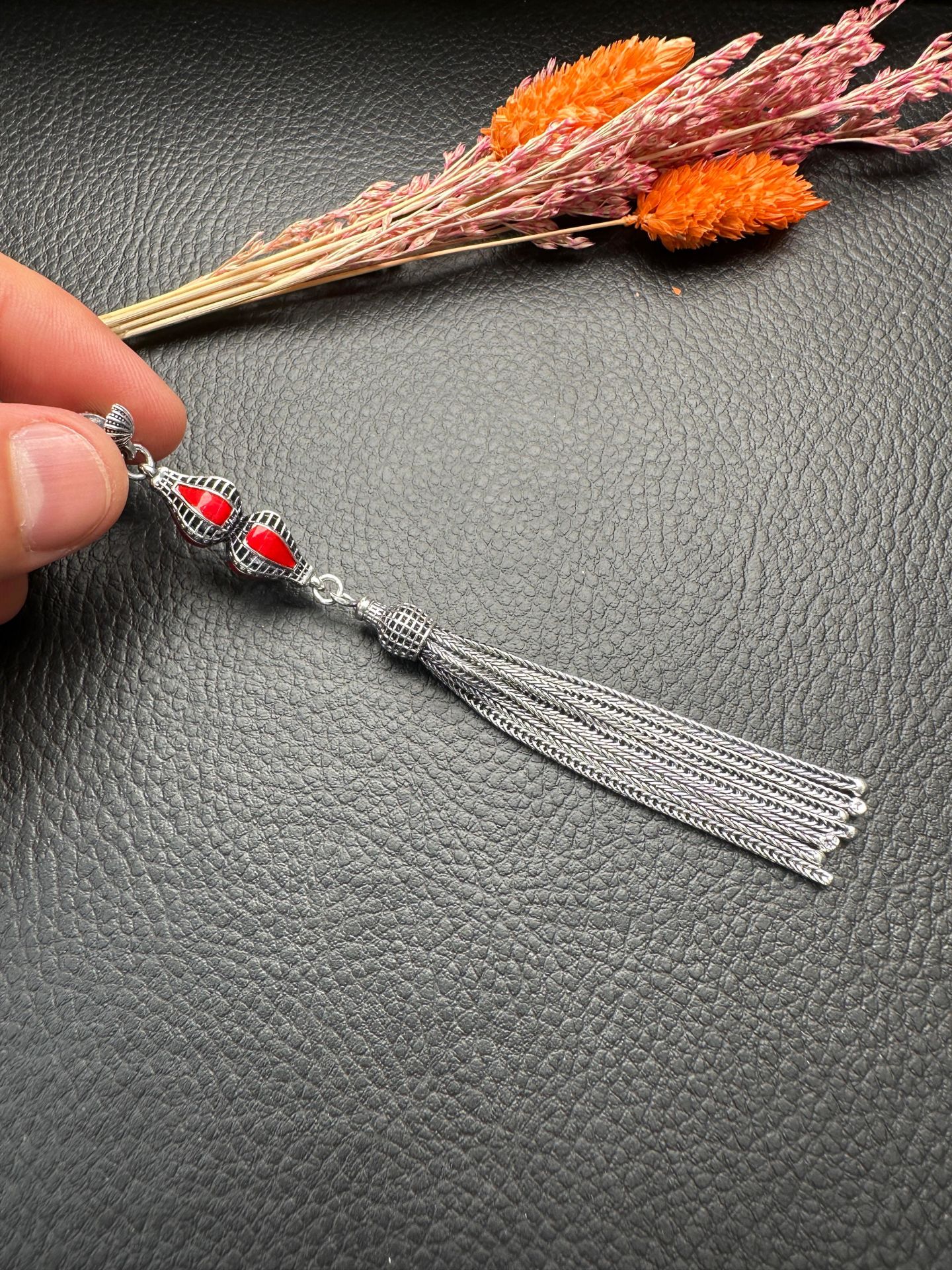 Özel Tasarım  Gümüş Püskül