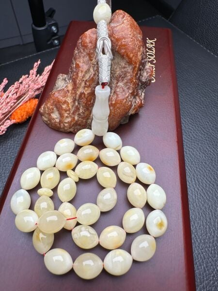 Rus Kaya Damla Kehribar Tesbih