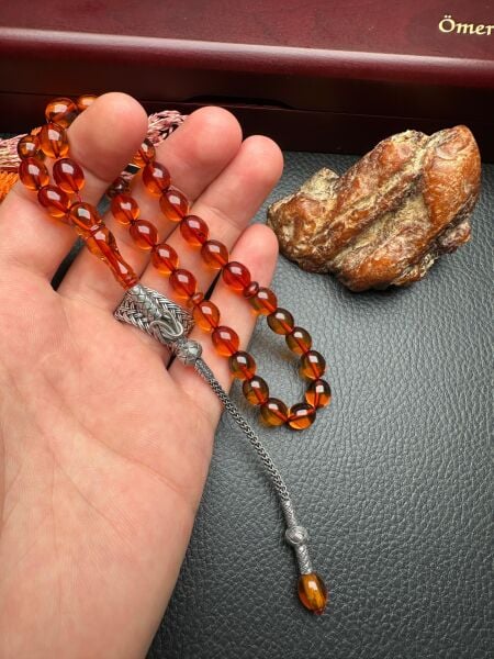 Rus Kaya Damla Kehribar Tesbih