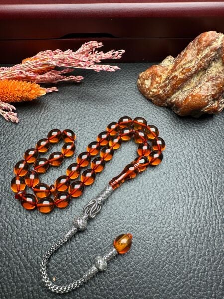 Rus Kaya Damla Kehribar Tesbih