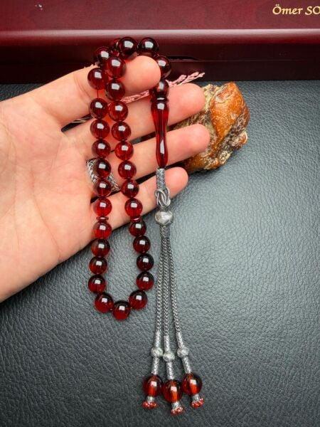 Rus Kaya Damla Kehribar Tesbih