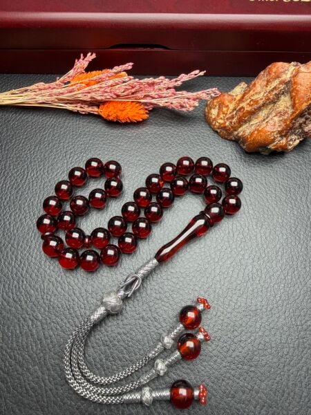 Rus Kaya Damla Kehribar Tesbih