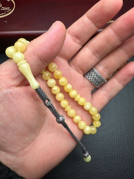 Rus Kaya Damla Kehribar Tesbih