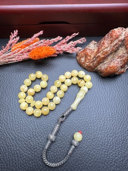 Rus Kaya Damla Kehribar Tesbih