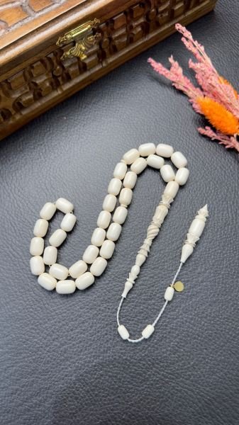 Nakkaş İmame Kapsül Model Sade Fil Dişi Tesbih