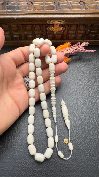 Nakkaş İmame Kapsül Model Sade Fil Dişi Tesbih