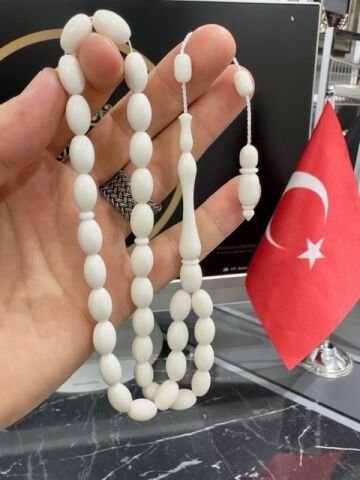 Badem Model Sade Kemik Tesbih