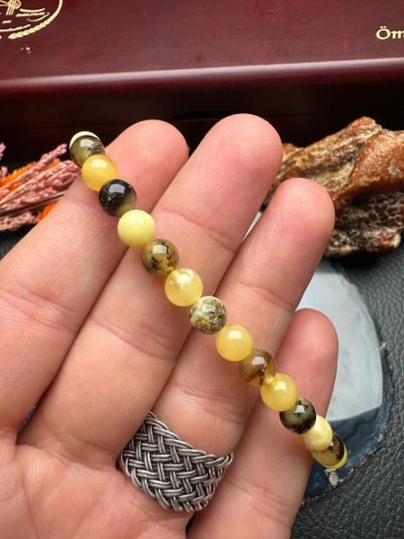 Damla Kehribar Bileklik