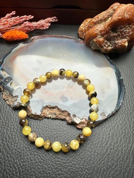 Damla Kehribar Bileklik