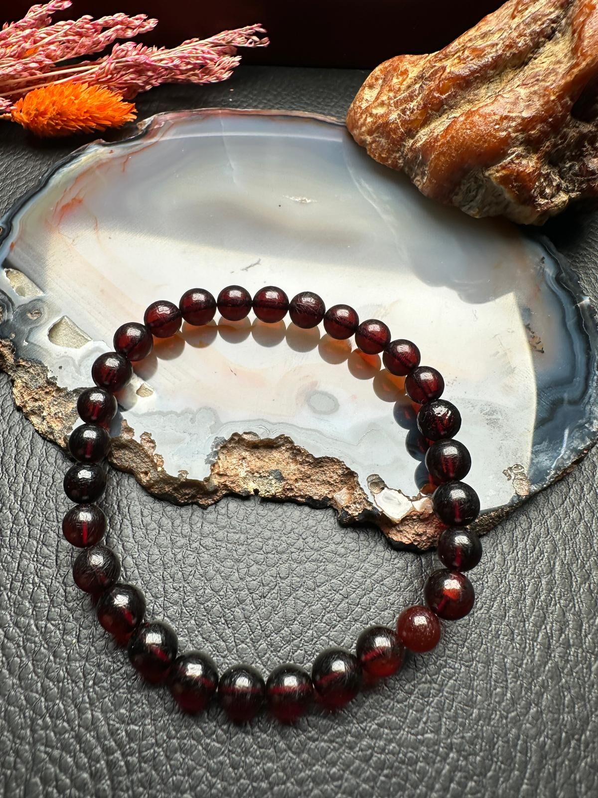 Damla Kehribar Bileklik