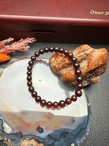 Damla Kehribar Bileklik