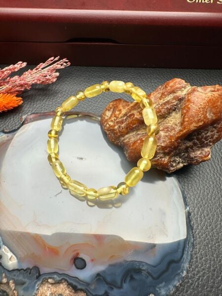 Damla Kehribar Bileklik