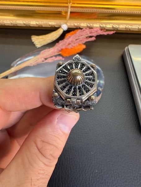 Mescid-i Aksa Model Gümüş Yüzük