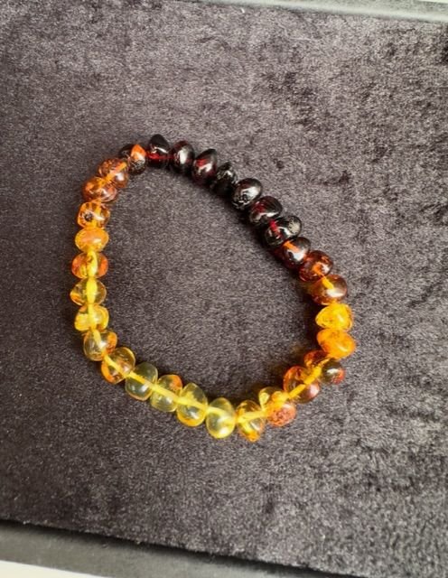 Damla Kehribar Bileklik