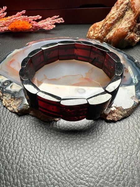 Damla Kehribar Bileklik