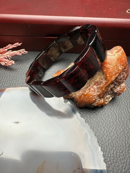 Damla Kehribar Bileklik