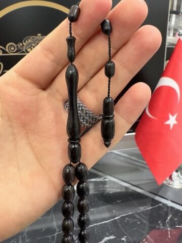 Kapsül Model Sade Abonoz Ağacı Tesbih