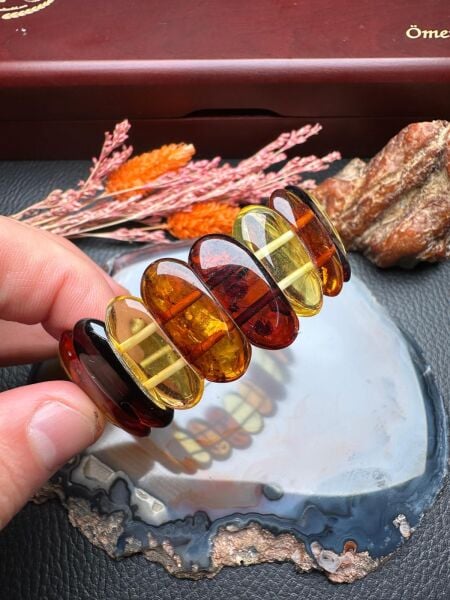 Damla Kehribar Bileklik