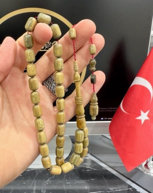 Kapsül Model Yeşil Pelesenk Tesbih