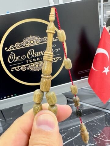 Kapsül Model Yeşil Pelesenk Tesbih