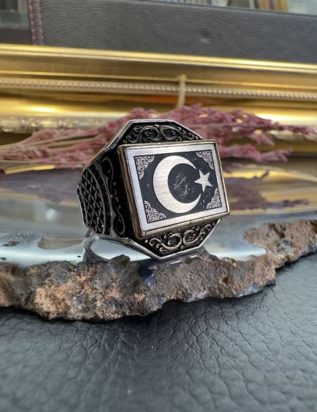 Ayyıldız Tasarım Gümüş Yüzük