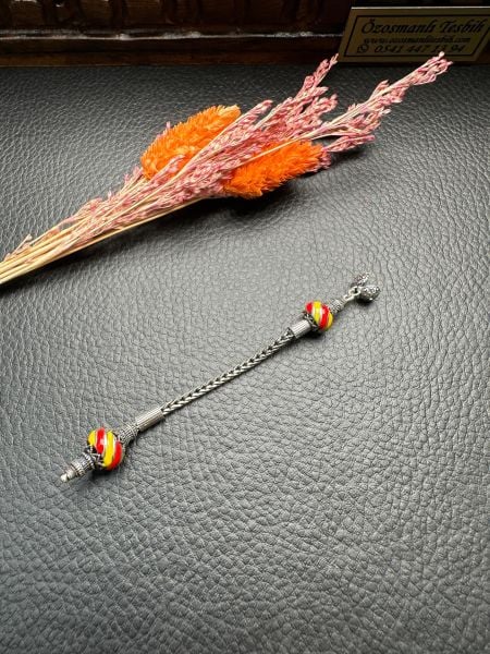 Özel Tasarım Mineli Gümüş Püskül