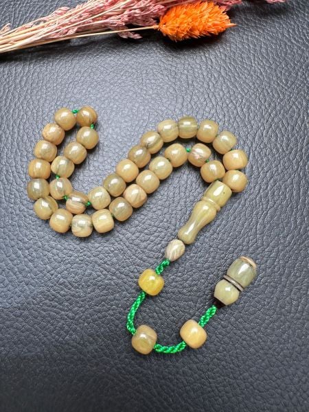 Sıkma Kehribar Tesbih