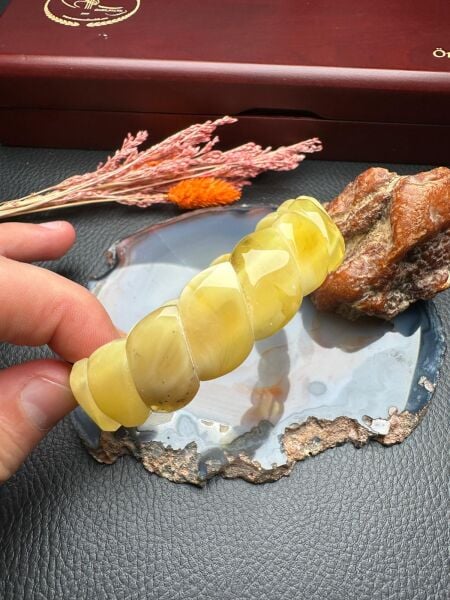 Damla Kehribar Bileklik