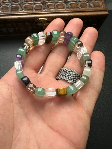 Karışık Miks Doğal Taş Bileklik