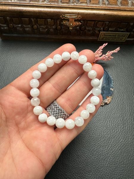 Ay Taşı  Doğal Taş Bileklik