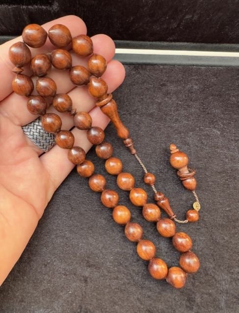 Küre Model Sade Yılan Ağacı Tesbih