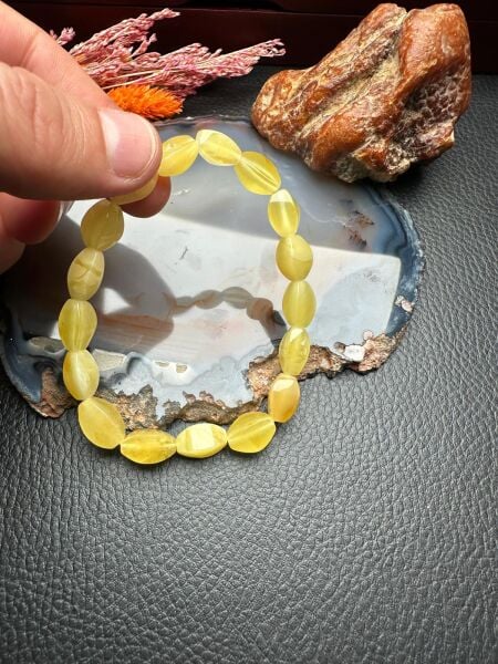 Damla Kehribar Bileklik