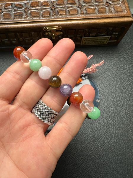 Karışık Doğal Taş Bileklik