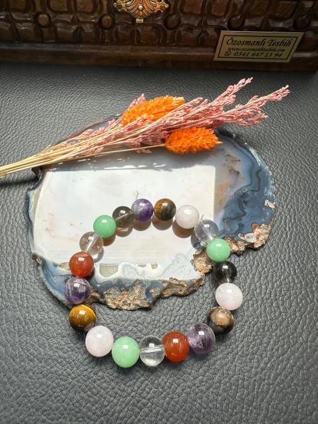 Karışık Doğal Taş Bileklik