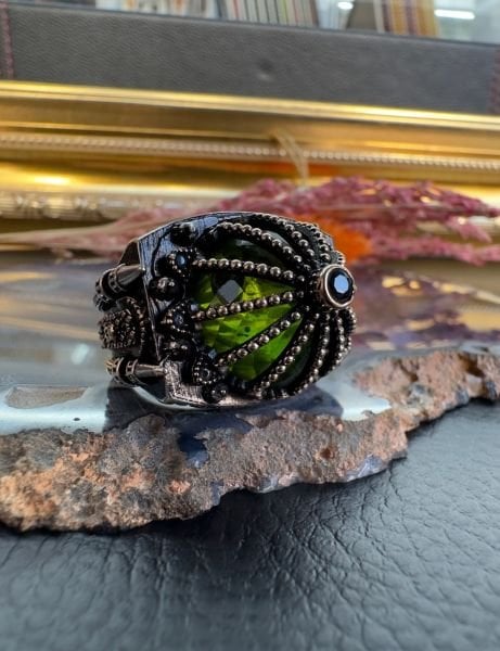 Mescid-i Aksa Kubbe Model Gümüş Yüzük