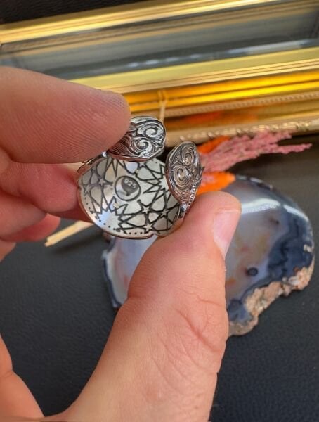 Zihgir Model Gümüş Yüzük