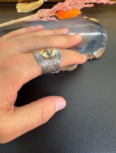 Zihgir Model Gümüş Yüzük