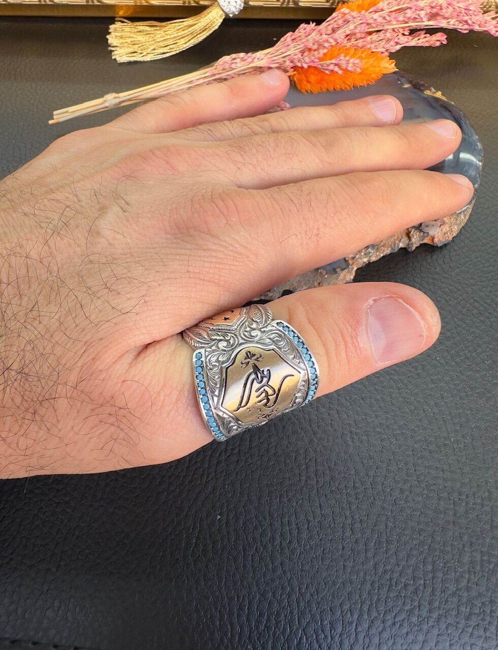 Zihgir Model Gümüş Yüzük