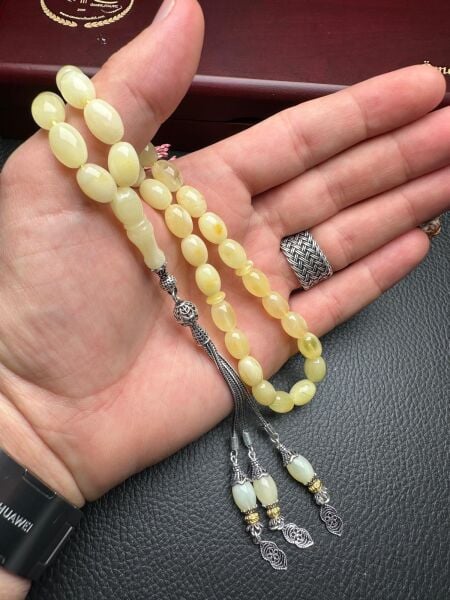 Rus Kaya Damla Kehribar Tesbih