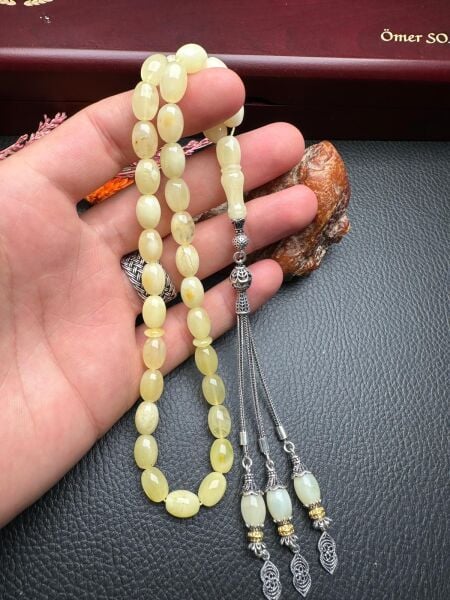 Rus Kaya Damla Kehribar Tesbih