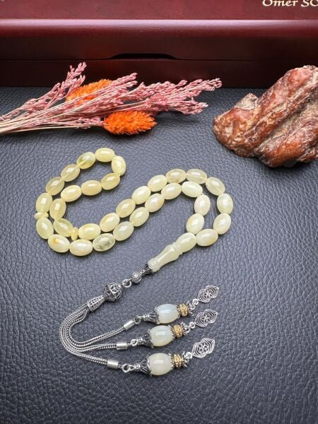 Rus Kaya Damla Kehribar Tesbih