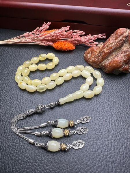 Rus Kaya Damla Kehribar Tesbih