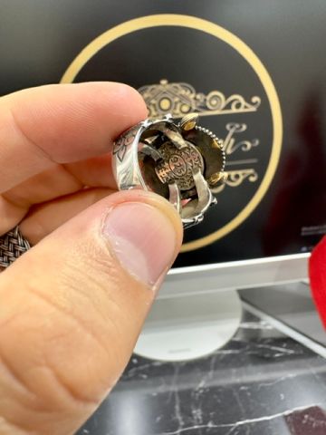 Kaplangözü Taşı 925 Ayar Gümüş Erkek Yüzük