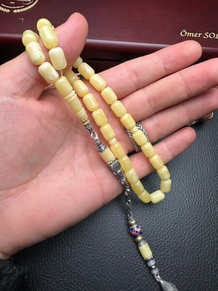 Rus Kaya Damla Kehribar Tesbih