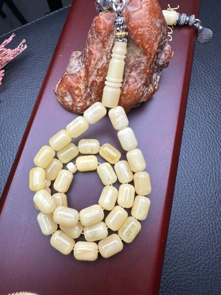 Rus Kaya Damla Kehribar Tesbih